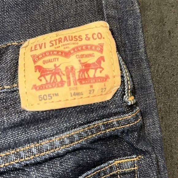 Boys 505 jeans size 14 regular - Picture 1 of 6